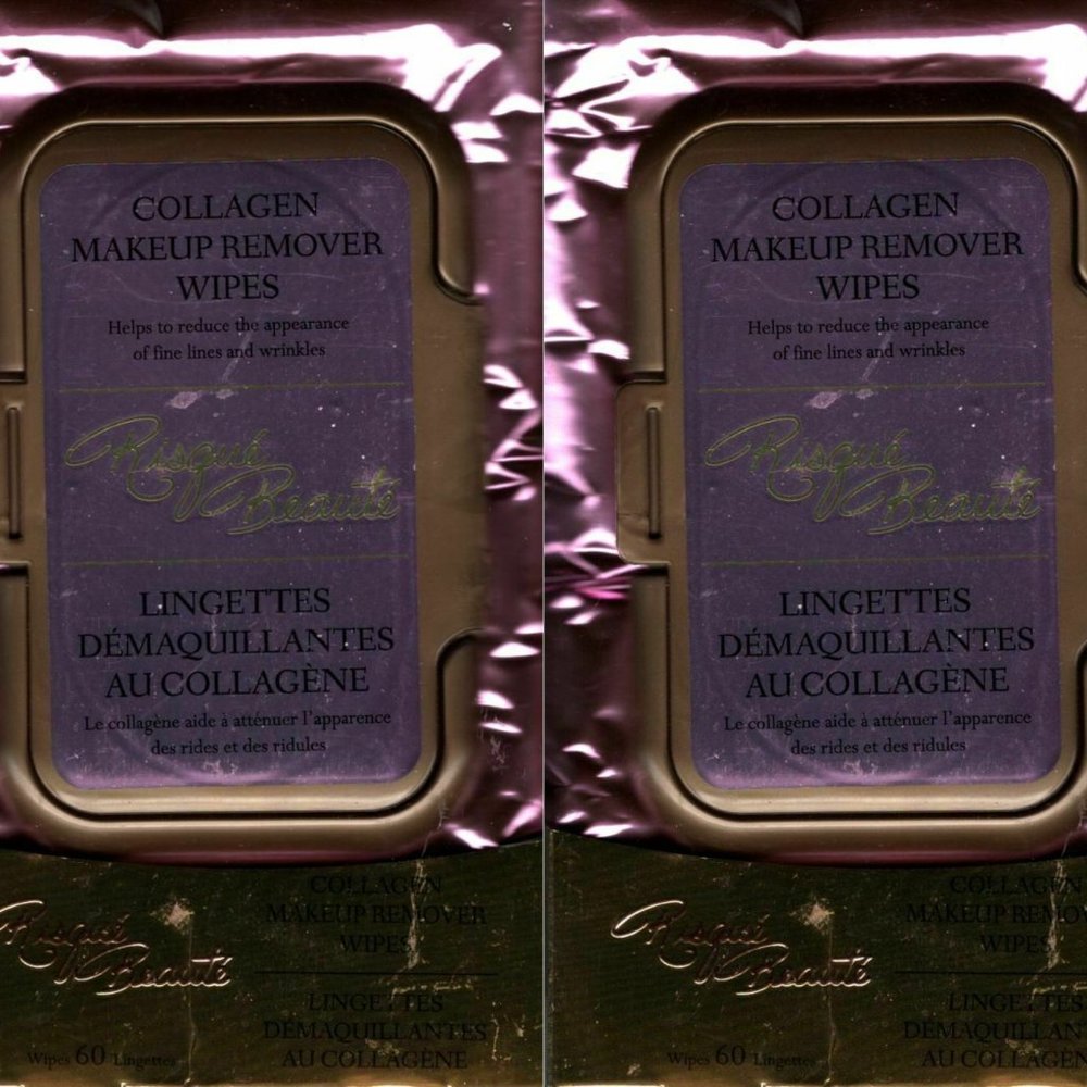 Collagen Makeup Remover Cleansing Wipes 60 serviet